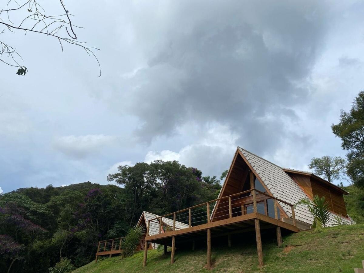 Chales Fazenda Floresta Das Araucarias Cunha Eksteriør bilde